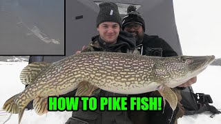Ice Fishing for Big Pike  Everything you need to know! 
