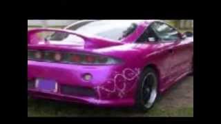 Match Highlights Mitsubishi pink eclipse