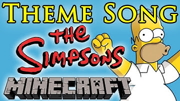 The Simpsons Theme Song - Minecraft Note Blocks ♫