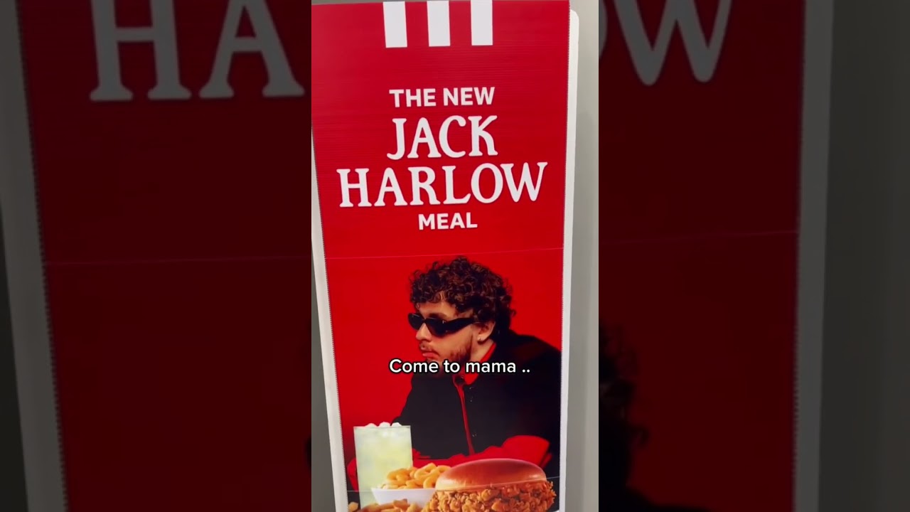 Trying the Jack Harlow Meal KFC! 👏🏽🇺🇸 