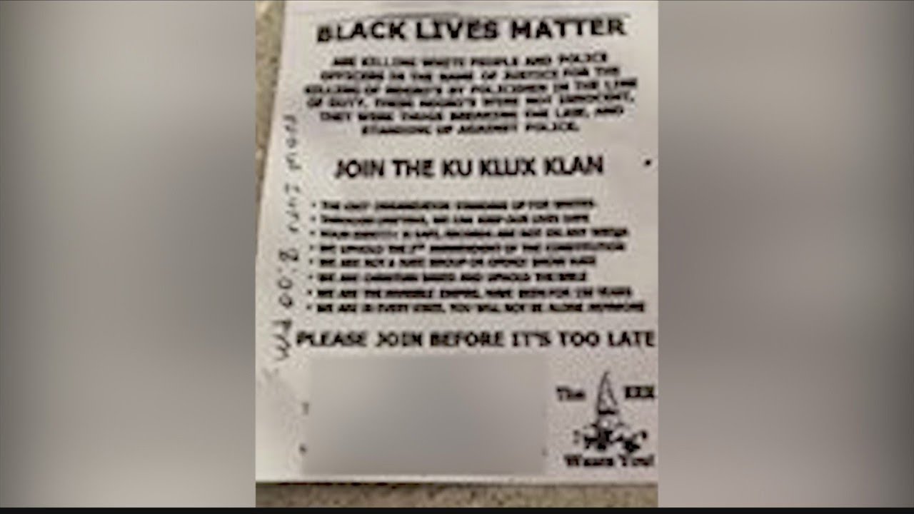 KKK propaganda showing up in Twin Cities 10