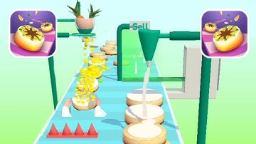 Cake Stack Run 🍰||New Gameplay (iOS & Android) Walkthrough part 1