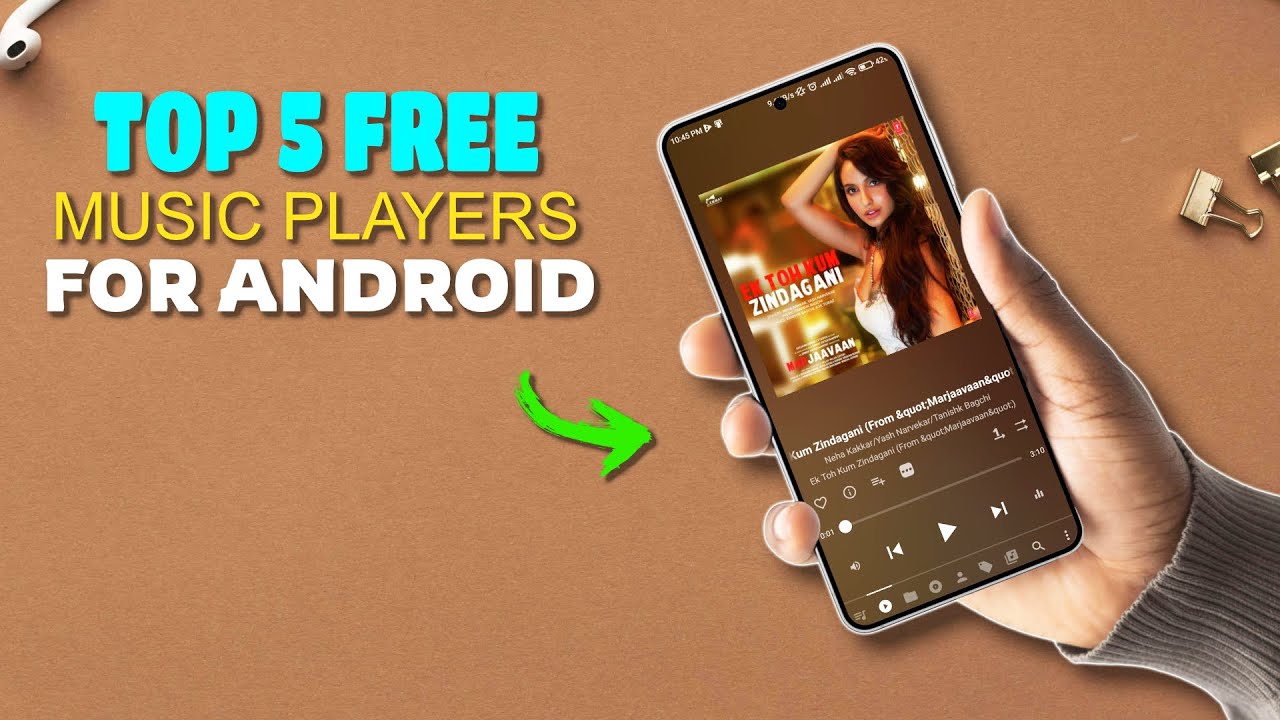 Top 5 Best FREE Music Players for Android 2025 (No Ads & Offline!) 🎵 ...