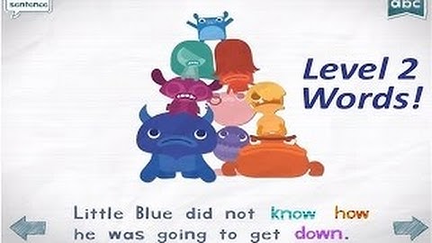 Endless Reader (Level 2) | Educational Reading Learning App for Kids