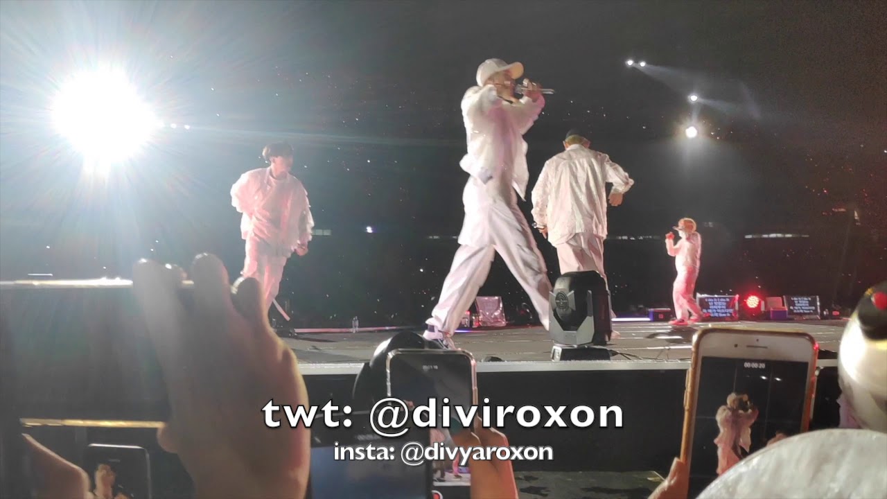 17 Outro Tear, Mic Drop 190407 @ 방탄소년단 BTS Love Yourself in Bangkok 2019 Day 2