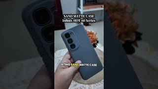 Infinix Hot 60 Pro Plus Sand Matte Case - Premium Anti Slip Anti Fingerprint Shock Proof Case