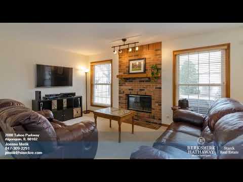 2000 Tahoe Parkway, Algonquin, IL home video tour