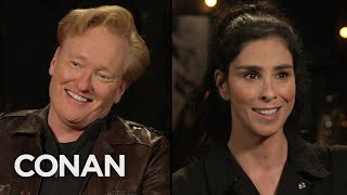 Sarah Silverman \& Conan Remember Garry Shandling - CONAN on TBS