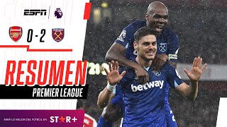 Thumbnail for ¡LOS HAMMERS LE SACARON LA CHANCE DE LIDERAR A LOS GUNNERS! | Arsenal 0-2 West Ham | RESUMEN