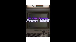10 more games from 1986 on the Commodore 64 #commodore64 #c64games #retrogames #retrogaming #80sgame