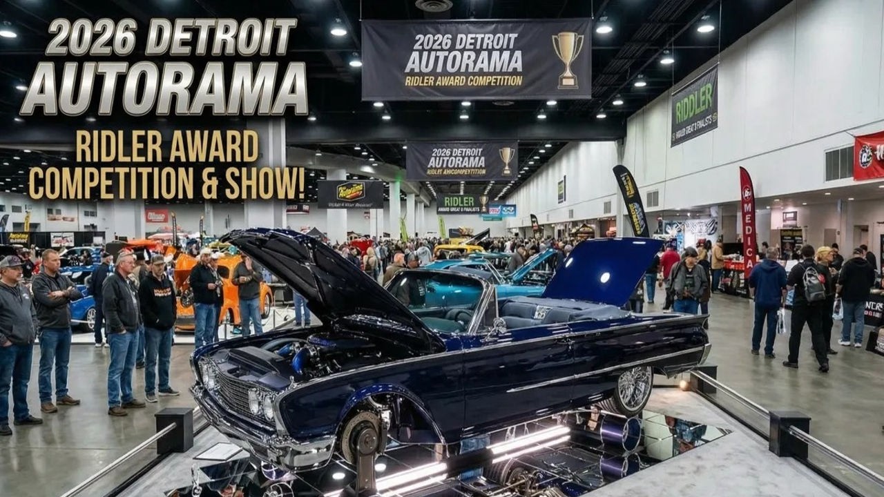 2026 Detroit Autorama Ridler Award Competition & Show!