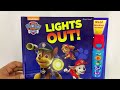 9781503707450 Paw Patrol Lights Out Pop Up Sound Book 