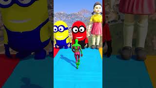 GTA 5 SpiderMan Funny Water Ragdoll Fails Compilation EP 01 #shorts