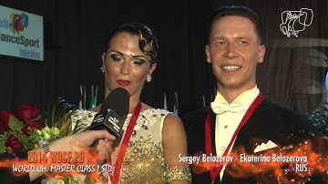 Belozerov - Belozerova, RUS | 2014 WDSF PD World Master Class I STD | ITV | DanceSport Total