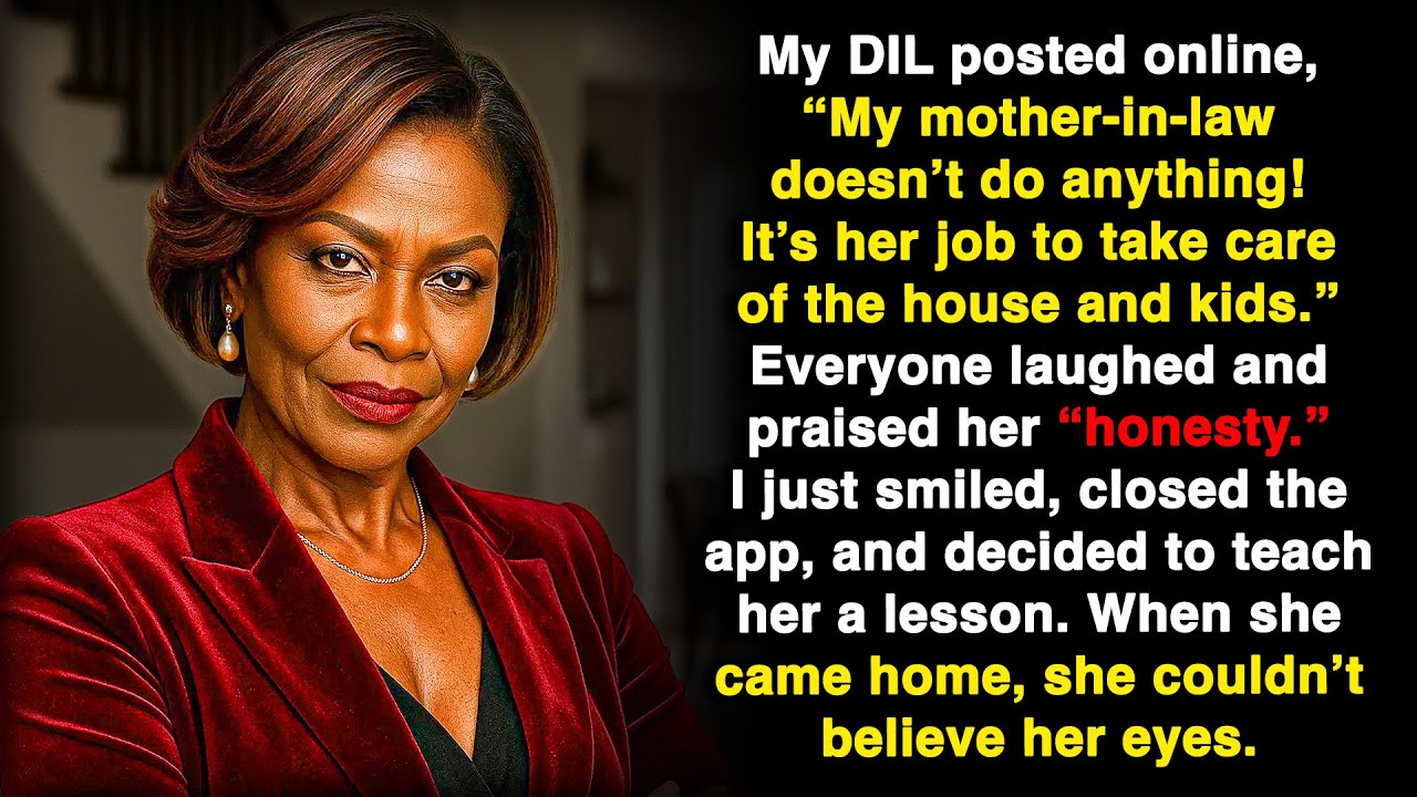 “That old woman just sits on her a** all day,” my DIL said in a video online! It was the time for...