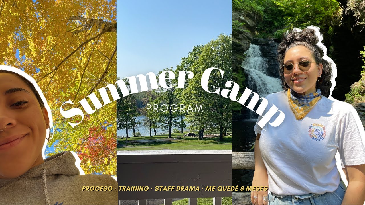 Me fui por cuarta vez a trabajar a un 🏕️🇺🇸Campamento de Verano en Estados Unidos | MI EXPERIENCIA