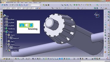 CATIA V5/V6 | Chuck Key Design