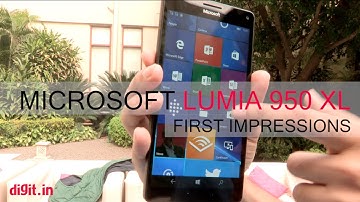 Microsoft Lumia 950 XL & Display Dock: First Impressions | Digit.in