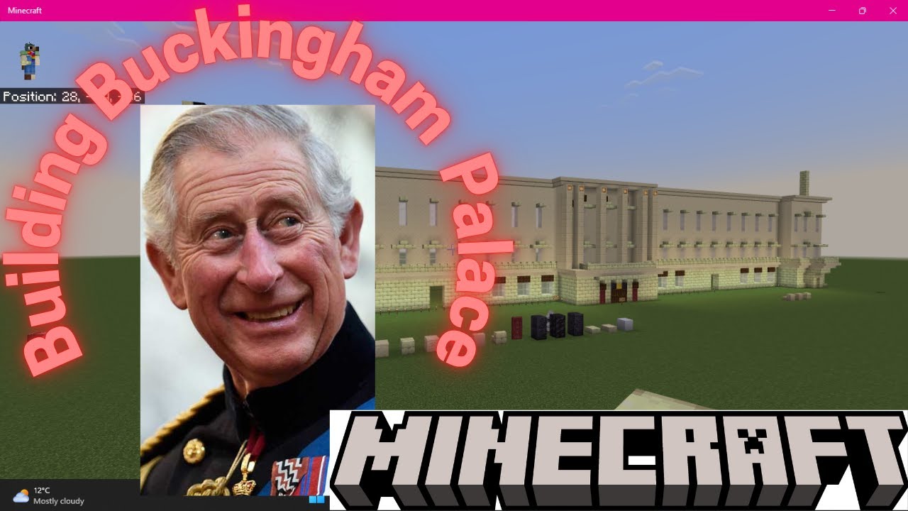 BUILDING BUCKINGHAM PALACE IN MINECRAFT (Part 8) - YouTube
