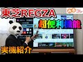 【もっと早く知りたかった‥‥】東芝REGZAの知らないと損する便利機能【みるコレ、実機レビュー】