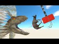 Tentacle Hammer Push in Indoraptor Lair - Animal Revolt Battle Simulator