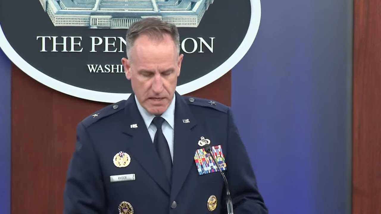dod-secretary-pat-ryder-holds-press-briefing-live-youtube