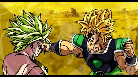 BROLY DBZ VS BROLY DBS - With Subtitle "English Versión"