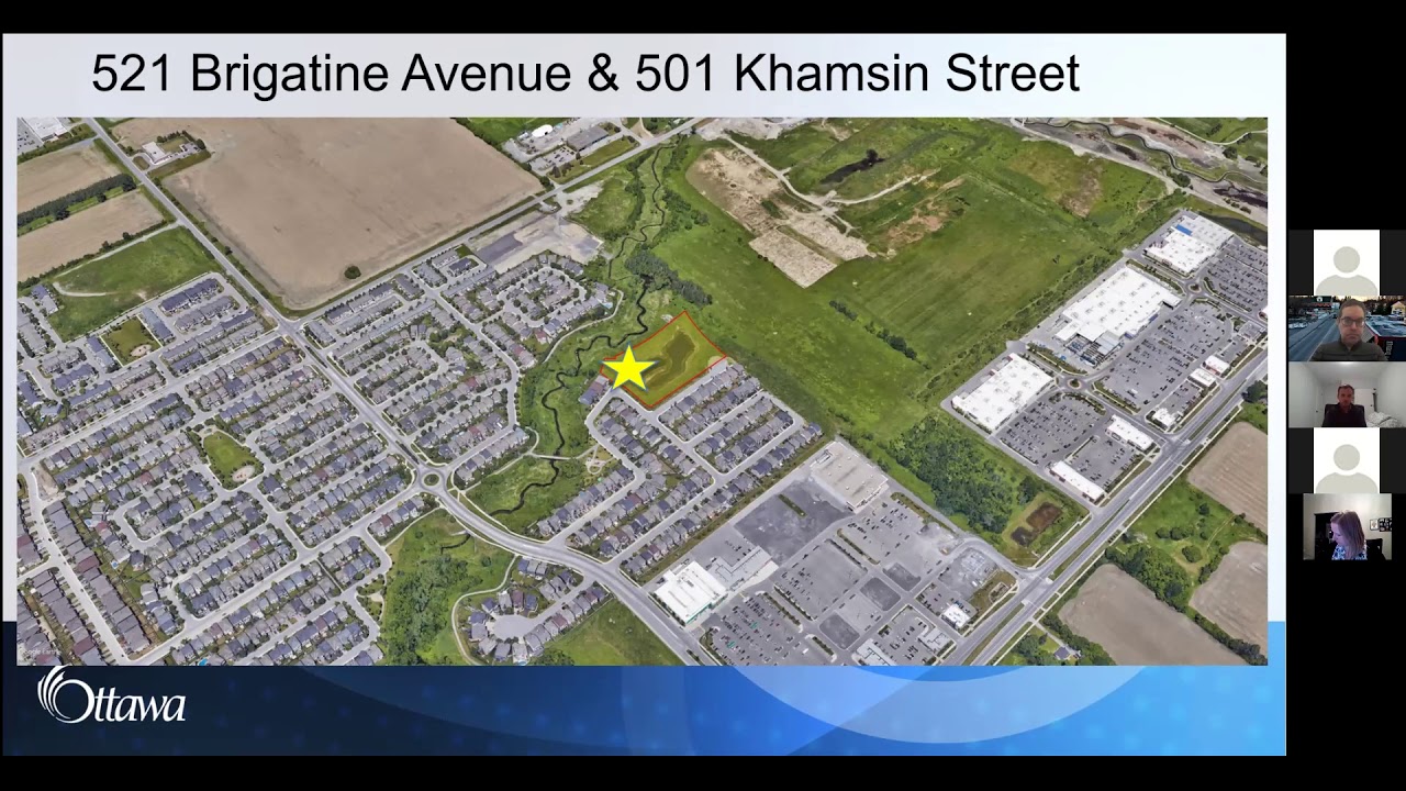 Public meeting: Zoning by-law amendment and plan of subdivision for 521 Brigatine