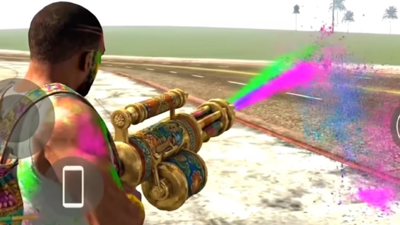 Holi special video in Indian bike driving 3D 😈