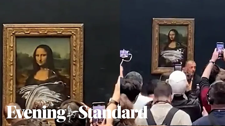 Mona Lisa attacked with cake by 'man dressed as old lady in wheelchair'