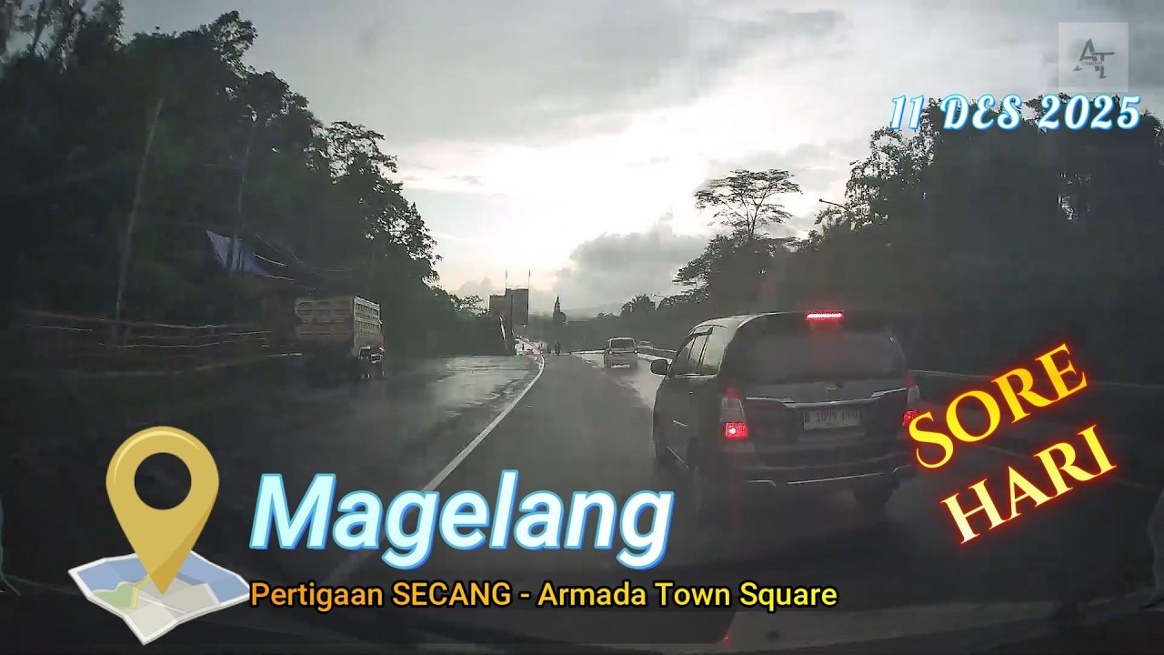 MAGELANG #route Pertigaan Secang to Armada Town Square Magelang