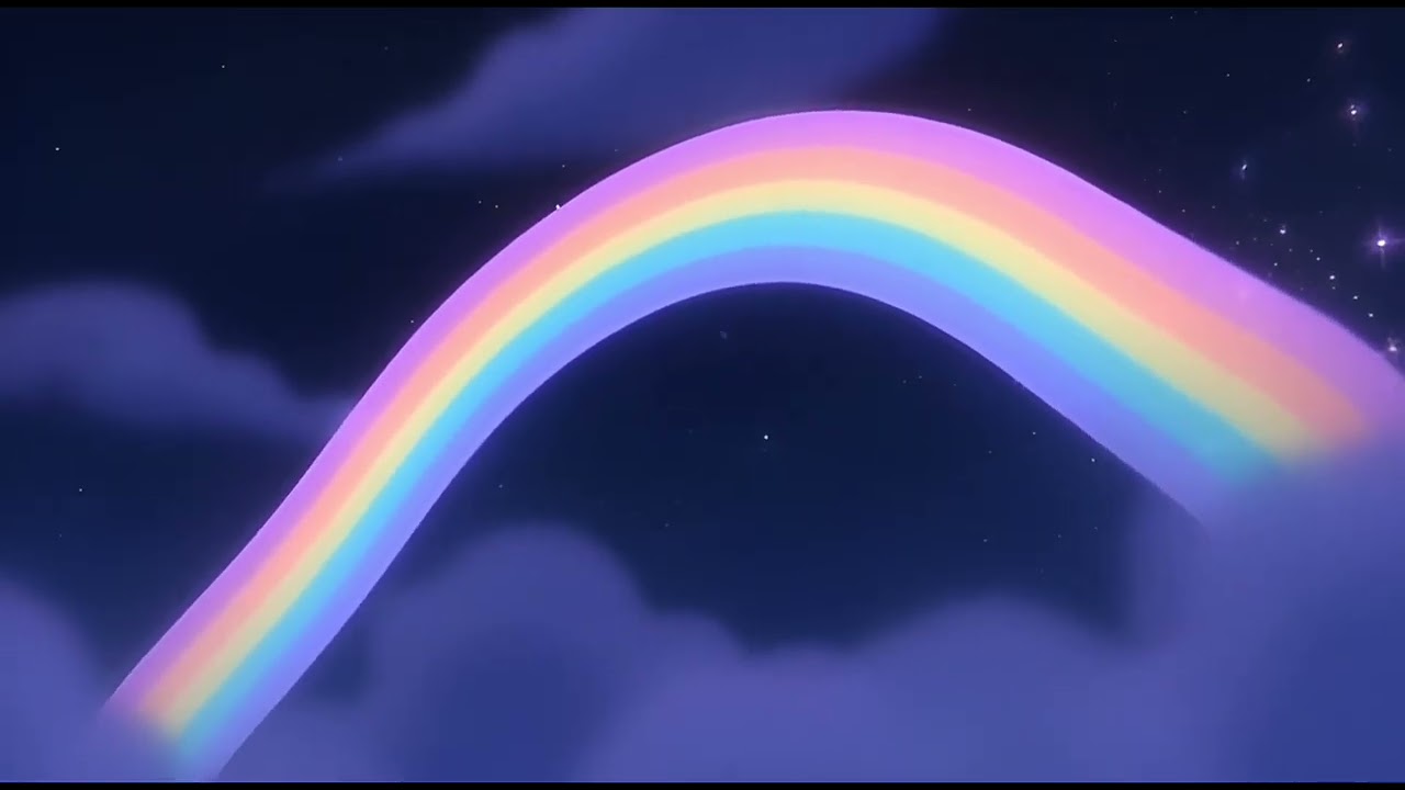 Rainbow Lullaby Glow I Sleep Music
