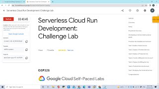 Serverless Cloud Run Development: Challenge Lab #googlecloudfacilitator #gcp #qwiklabs #quests