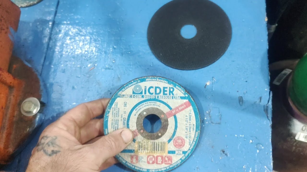 abrasivos para quem solda alumínio.