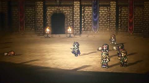 OctopathTraveler CoTC Gertrude 9 turn first clear (Final Turn Only) #GertrudeRace
