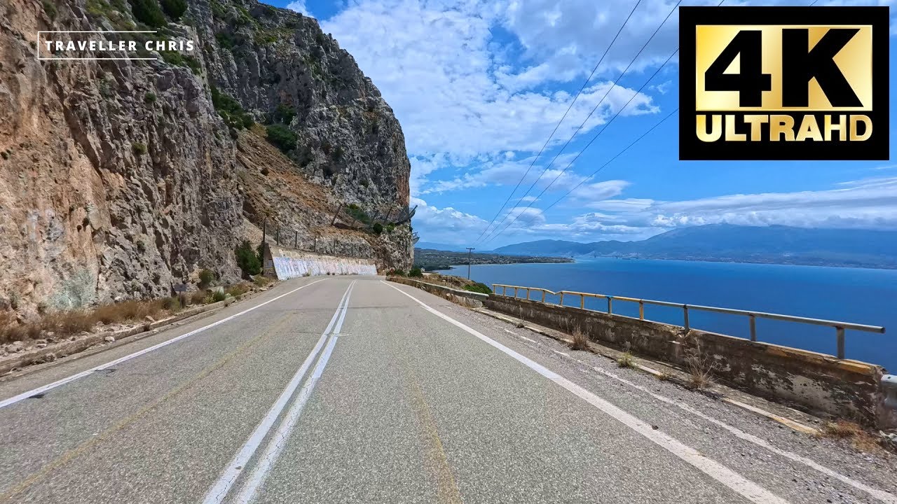 Γιάννενα - Αντίρριο: η παλιά διαδρομή 4 | Αγρίνιο - Αντίρριο | Άνοιξη 2025 | 4Κ