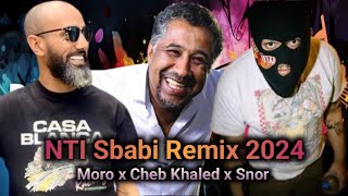Khaled ft Moro ft Snor - Nti Sbabi w Sbab Blaya l Rai Rap Remix 2024