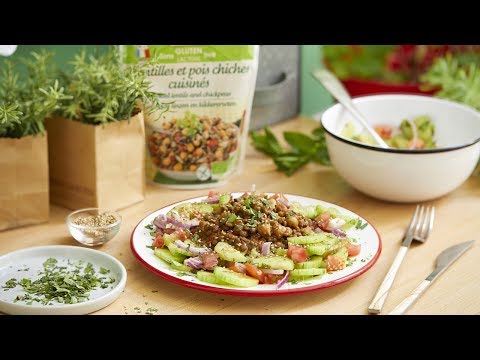 Vidéo: Salade De Cuisine Aux Légumes Et Herbes Fraîches