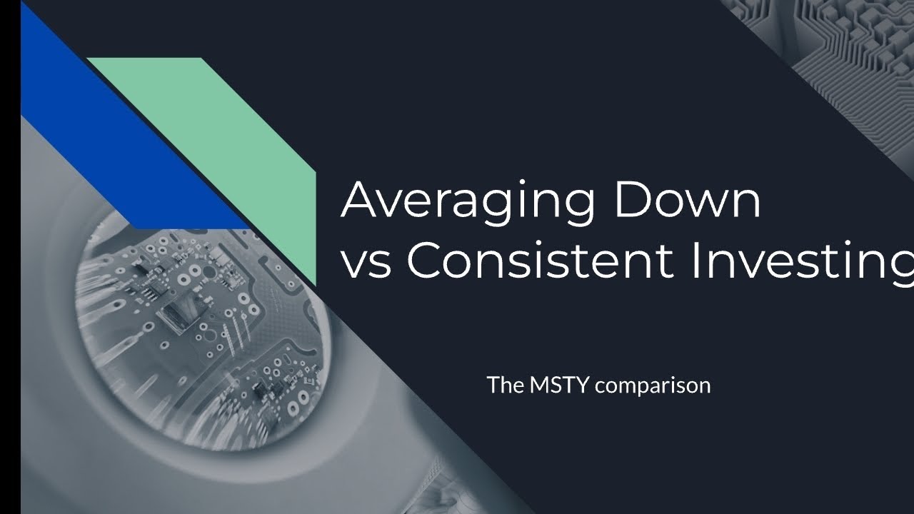 Average Down Investing vs Consistent Investing  ©