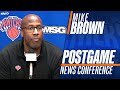 Mike Brown laments another Knicks loss on Saturday night, third straight defeat