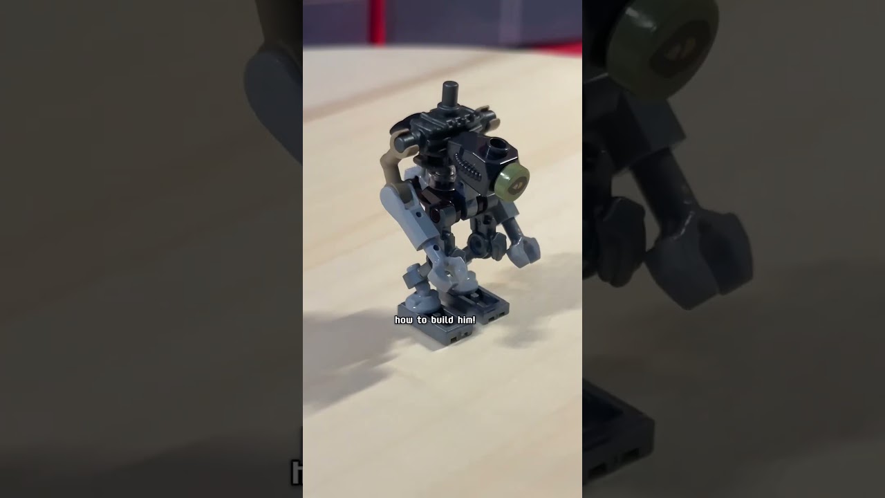 Let’s build the Cyborg Pilot for the Spider Tank! 