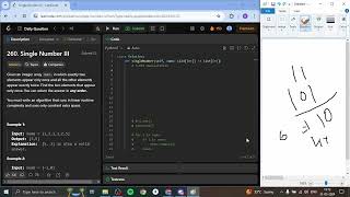 260 . Single Number III_LEETCODE(152)_PYTHON