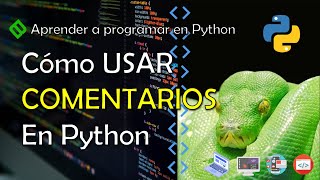 🔴 Commenting code in Python 🐍 How to add COMMENTS in Python | PYTHON COURSE