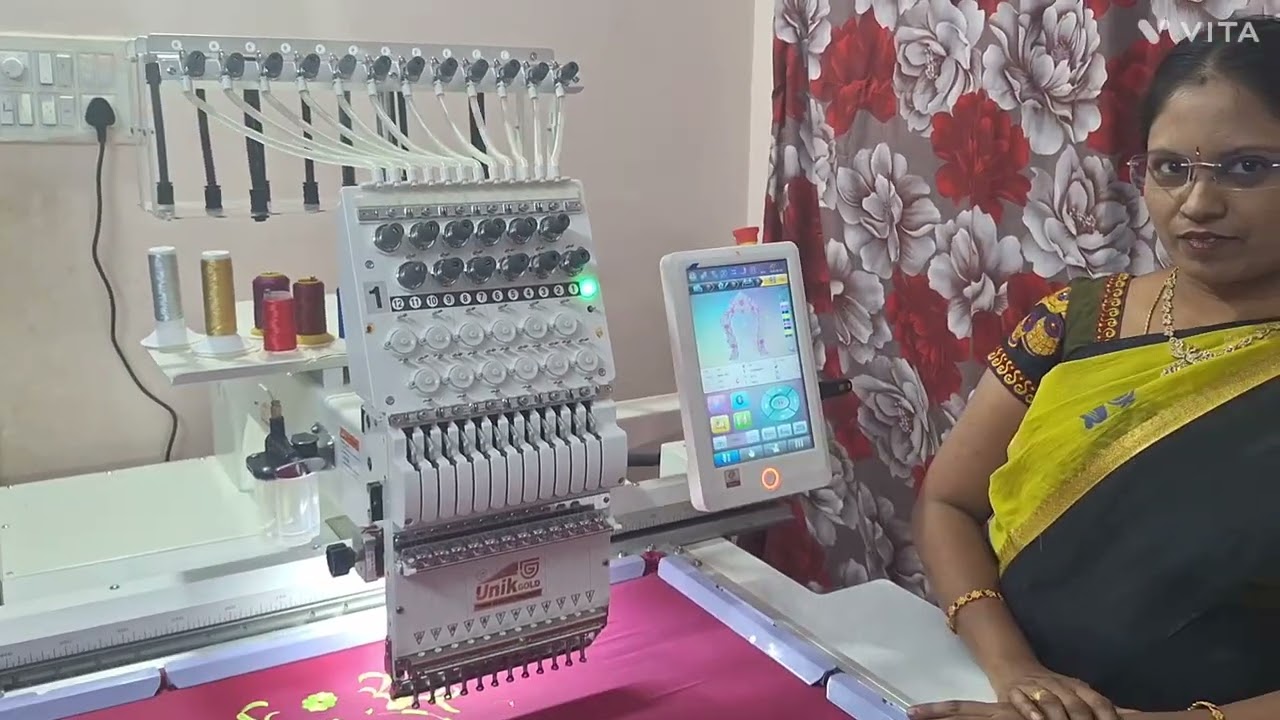 # unik good embroidery Machine customer satisfaction #