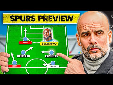 Thumbnail for Play Semenyo as a Striker | Spurs vs Man City Tactical Preview