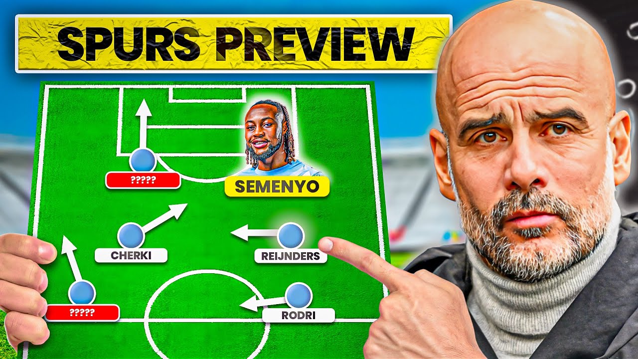 Играйте за Семеньо в роли нападающего | Тактический обзор матча "Тоттенхэм" — "Манчестер Сити"