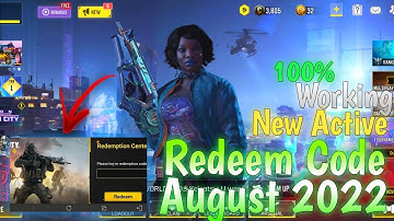 August 2022 New Redeem Code | Redemption Code COD Mobile | CODM Codes
