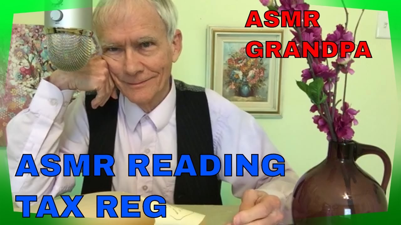Налоговое регулирование чтения ASMR, вызывающего сонливость