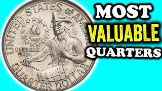 MOST VALUABLE QUARTERS FROM THE 1970'S - ERROR QUARTERS WORTH MONEY!!