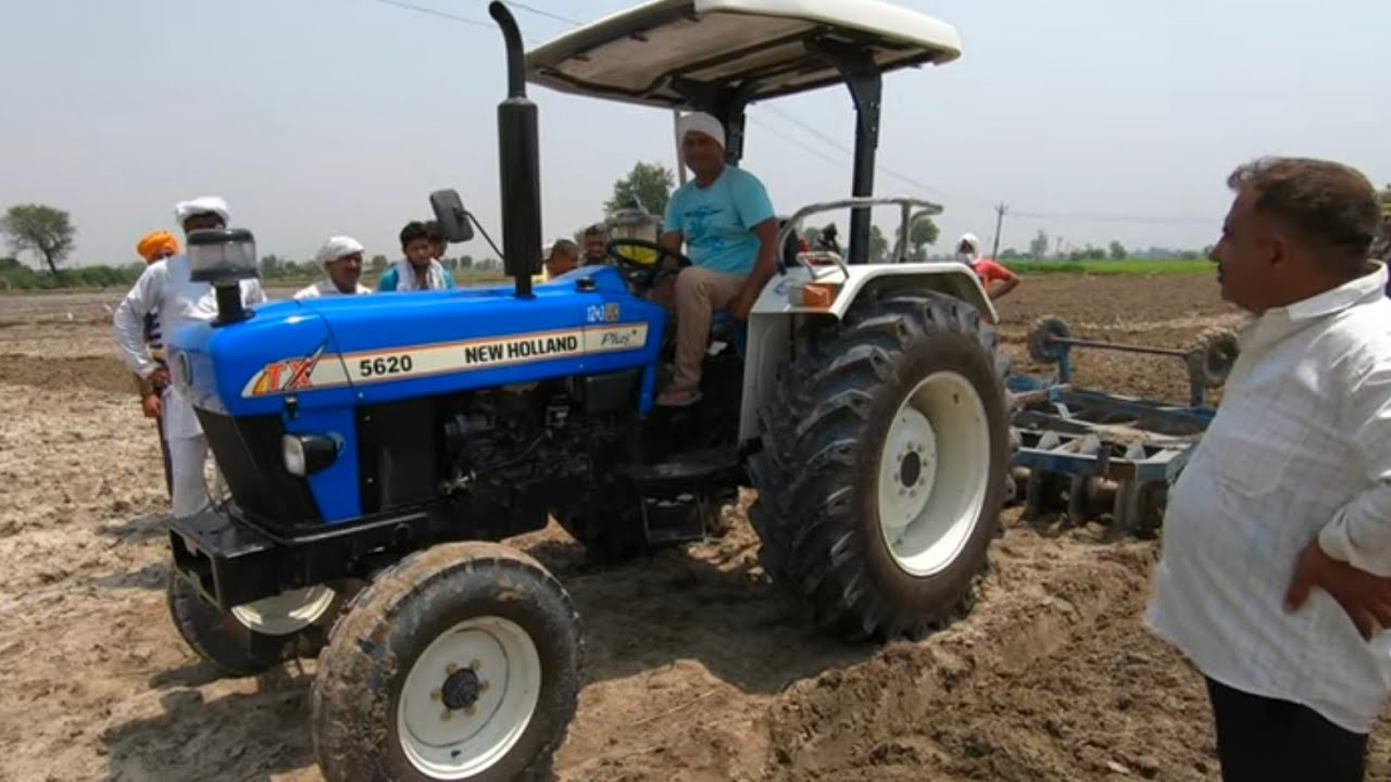 65 HP का होने के बाद भी डीजल खर्चा बहुत कम है इस ट्रैक्टर का? New Holland 5620 tractor mileage test
